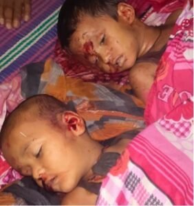 कटिहार २५ अप्रैल २६*ट्रैक्टर चालक की लापरवाही से दो मासूम बच्चों की दर्दनाक मौत