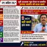 जालौन  २९ अप्रैल २६* यूपी आजतक न्यूज चैनल पर प्रसारित जनपद जालौन की ताजा खबरे