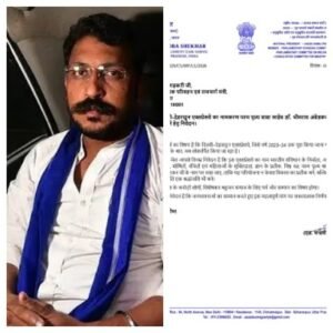 नई दिल्ली 6 अप्रैल 26*दिल्ली–देहरादून एक्सप्रेसवे के नाम को लेकर चंद्रशेखर आजाद की नई मांग