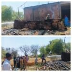 कौशाम्बी 6 अप्रैल 26*भीषण आग लगने से गृहस्थी का सामान जलकर राख*