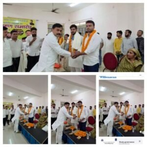 कुशीनगर 8 अप्रैल 26*आदर्श नगर पंचायत सुकरौली में नवनियुक्त मनोनीत सभासदों के शपथ ग्रहण समारोह 