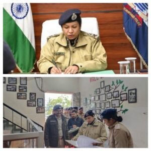 पिथौरागढ़ 8 अप्रैल 26*आईजी कुमायूँ का पिथौरागढ़ में वार्षिक निरीक्षण..