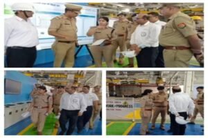 लखनऊ 14 अप्रैल 26*वीवीआईपी आगमन की तैयारियों को लेकर डीसीपी ईस्ट डॉ0 दीक्षा शर्मा ने परखा सुरक्षा घेरा,