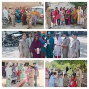 मथुरा 15अप्रैल26*“MISSION SHAKTI”** फेज 5.0 के तहत जिले के सभी तहसीलों में महिलाओं एवं बालिकाओं को किया गया जागरूक*