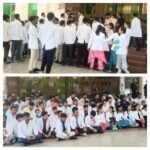 बाँदा 16 अप्रैल 26*अपने साथी डॉ के पक्ष में स्टाफ और डॉक्टरों ने मिलकर मेडिकल के गेटों को बंदकर लगभग 2घंटे तक किया प्रदर्शन,