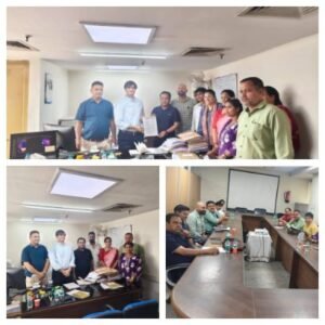 नई दिल्ली24 अप्रैल26*NMAA प्रतिनिधि मण्डल एवम सचिव DBOCWW के मध्य बैठक हुई।