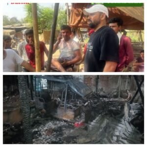 रोहतास25 अप्रैल26*रोहतास में दिल दहला देने वाली वारदात | दिव्यांग का घर जलाया, सपने राख |