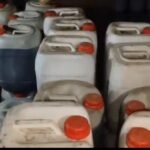 हापुड़ 16 अप्रैल 26* बिना लेवल के मिलावटी शहद के डिब्बो पर न मार्का और न एक्सपायरी डेट 