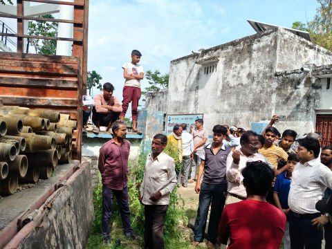 कानपूर नगर ८ अप्रैल २६ *जगी किरण ग्रामीणों की खारा पानी व खराब बोरिंग की समस्या से होगा समाधान