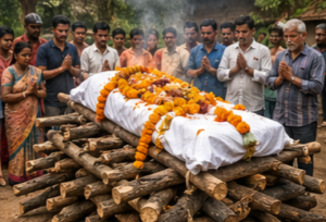 मयूरभंजन उड़ीसा 27अप्रैल26*किंडरगार्टन में घुस रहे सांप से भिड़ गया 'काली', जान देकर बचाई 30 बच्चों की जान*