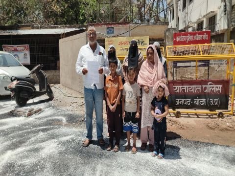 बांदा13अप्रैल26*में दहेज हत्या का मामला, पीड़ित पिता ने लगाई न्याय की गुहार