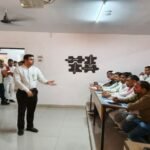 बांदा 22 अप्रैल 26*के.सी.एन.आई.टी., बांदा के नगर क्षेत्र में प्रगणक एवं सुपरवाइजरों के जनगणना प्रशिक्षण कार्य का निरीक्षण जिलाधिकारी बांदा अमित आसेरी द्वारा किया गया।