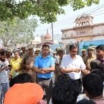 मथुरा 3 मई 26*डीएम और एसएसपी द्वारा वृंदावन में नाभि को को नाव चलाने की दी अनुमति*