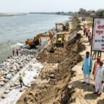 बांदा 6मई 26*नदी के किनारे शुरू हुआ कटाव निरोधक कार्य*