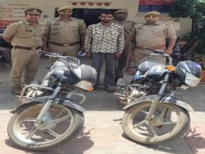 मथुरा 8 मई 26*थाना बरसाना पुलिस द्वारा 01 वांछित अभियुक्त को गिरफ्तार किया गया ।