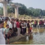 जौनपुर9मई26*गोमती नदी पुल के नीचे चंदवक घाट पर नहाने गए दो युवकोंकी डूबने से मौत