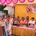 लखीमपुर11मई26*नारी संशोधन बिल का विरोध करने पर खीरी सांसद का घेराव किया।