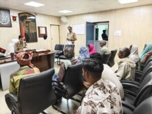 कौशाम्बी12मई26*एसपी ने पुलिस कार्यालय में की जनसुनवाई,फरियादियों की समस्याओं को सुना*