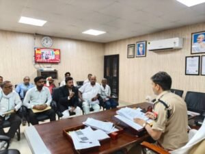कौशाम्बी13मई26*एसपी ने पुलिस कार्यालय में की जनसुनवाई*