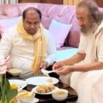 पूर्णिया बिहार 13 मई 26 श्री श्री रवि शंकर को संजीव मिश्रा की बधाई*