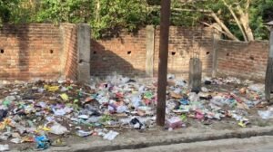 लखनऊ18मई26*मोहनलालगंज नगर पंचायत मऊ वार्ड 14 में गंदगी का लगा अंबार*