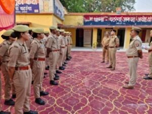 अयोध्या19मई26*सीओ रूदौली आशीष निगम ने थाना पटरंगा का किया त्रैमासिक निरीक्षण