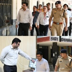बांदा 21 मई26*कडी सुरक्षा के बीच सात केंद्रो में संपन्न हुई लेखपालों की परीक्षा*