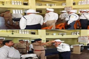 कौशाम्बी21मई26*गर्मी हीटवेव से यातायात पुलिसकर्मियों को राहत*