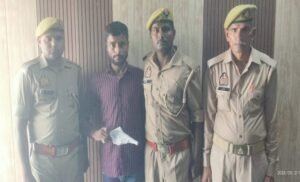 मथुरा 21 मई 26*थाना जैत पुलिस द्वारा अभियुक्त को 01 नाजायज तमन्चा 0.315 बोर सहित किया गिरफ्तार ।*