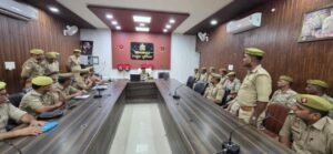 मथुरा23मई26*यूपी-112 कर्मियों की कार्यदक्षता सुधार हेतु सम्मेलन आयोजित