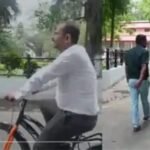 पूर्णिया बिहार 22 मई 26 *अफसर साइकिल से पहुंचे दफ्तर, पूर्णिया में ‘नो व्हीकल डे’ सफल*