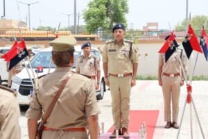 मथुरा 23 मई 26*अपर पुलिस महानिदेशक आगरा एवं पुलिस उपमहानिरीक्षक आगरा द्वारा पर्यटन थाने का निरीक्षण*
