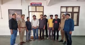 मथुरा 24 मई 26*थाना साइबर क्राइम पुलिस द्वारा साइबर ठगी करने वाले 06 अभियुक्तगण को किया गया गिरफ्तार ।*