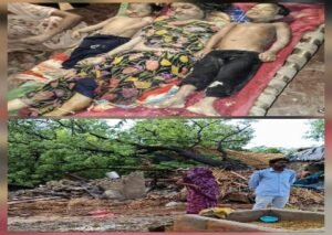 कौशाम्बी29मई26*आंधी तूफान बारिश के दौरान कच्चा मकान पर पेड़ गिरने से महिला वा दो मासूम बच्चों की दर्दनाक मौत*