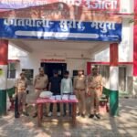 मथुरा 30 मई 26* 02 अभियुक्तगण को चोरी की घटना में किया गिरफ्तार ,कब्जे से 350 ग्राम पीली धातु , 2.3 कि0ग्रा0 सफेद धातु बरामद।*