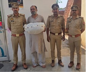 कानपुर नगर ५ मई २६*गांजे की हरियाली में उगते सूरज को अरौल पुलिस ने देर रात डूबा दिया,,*