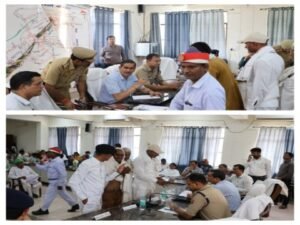 मथुरा 2 मई 26*तहसील गोवर्धन में संपूर्ण समाधान दिवस पर जनमानस की समस्याओं को सुना गया*