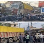 नैनीताल8मई26*लालकुआँ कोतवाली चोराहे पर एक बड़ा हादसा होने से टला