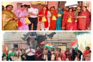 वाराणसी 10मई26*मातृ दिवस पर काशी विश्वनाथ कॉरिडोर में महिलाओं का सम्मान,