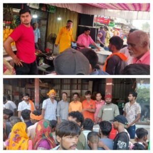 लखनऊ19मई26*हनुमान भक्तों ने किया विशाल भंडारा*