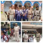 पूर्णिया बिहार 23 मई 26 *एसपी के निर्देश पर उड़ान गश्ती टीम का स्कूल-कॉलेज दौरा*