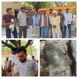 महोबा23मई26*चरखारी के ऐतिहासिक मंगलगढ़ किले में तोप चोरी का प्रयास, एक आरोपी गिरफ्तार