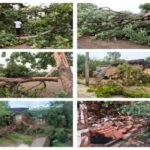 बांदा29 मई 26*आधी रात बांदा में आंधी-तूफान का तांडव, 80 किमी/घंटा की रफ्तार से चली हवाएं*