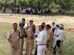 लखनऊ25मई26*काकोरी के शिवरी गांव में सरकारी जमीन पर कब्जे को लेकर हंगामा*