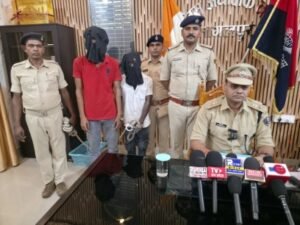 भागलपुर 3जून26*सबौर थाना अंतर्गत लूट की घटना का सफल उदभेदन करते हुए दो अपराधकर्मियों को किया गया गिरफ्तार।