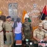 भागलपुर6जून26*नाथनगर थाना अंतर्गत एक अपराधकर्मी को असलहा के साथ किया गया गिरफ्तार।