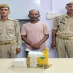 मथुरा 9 जुन 26*थाना माँट पुलिस द्वारा अभियुक्त को 20 अवैध देशी शराब के पऊये नगीना मार्का के साथ किया गिरफ्तार ।*