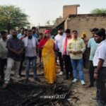 कानपुर नगर 11/06/2026*बखरिया में दलित बस्ती राख, अनाज तक जला, पर रोड न होने से फायर ब्रिगेड नहीं पहुंची – रचना सिंह गौतम