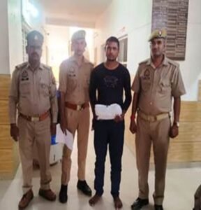 मथुरा 12 जून 26*“ऑपरेशन प्रहार” के तहत अभियुक्त को 650 ग्राम अवैध नशीला पदार्थ (गांजा) के साथ किया गिरफ्तार