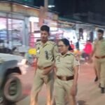 कौशाम्बी14जून26*चाकवन चौराहे पर थाना प्रभारी ने सुरक्षा के तहत अपने सहयोगियों संग रुटीन गस्त किया। **
